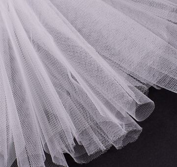 Veil tulle matt, 300 cm, white