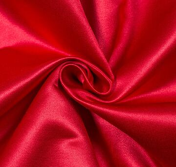 Duchesse satin, silk blend, red, 1.2m