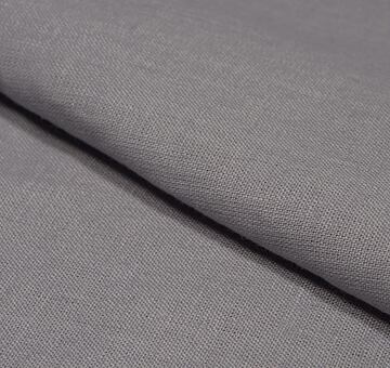 European linen fabric, light grey 100% linen, 0.95m
