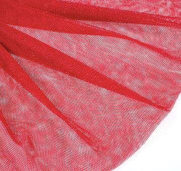 Vintage tulle, red, 1m