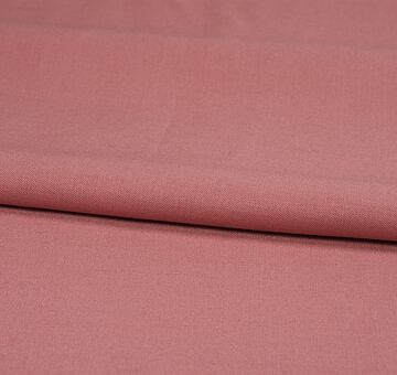 Antique rose linen cotton blend fabric