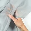 Silk chiffon, light grey