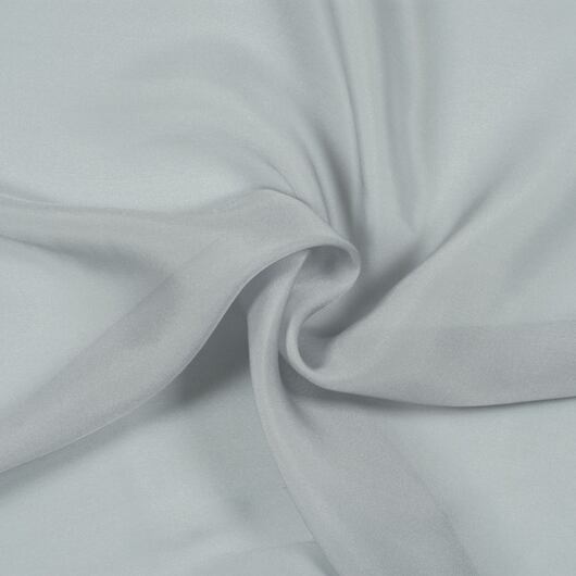 Silk chiffon, light grey
