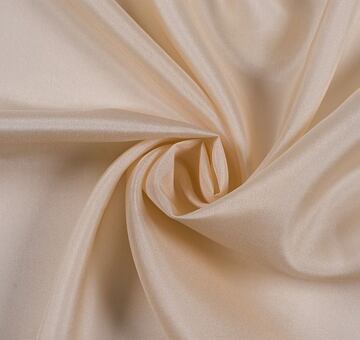 Silk habotai, nude