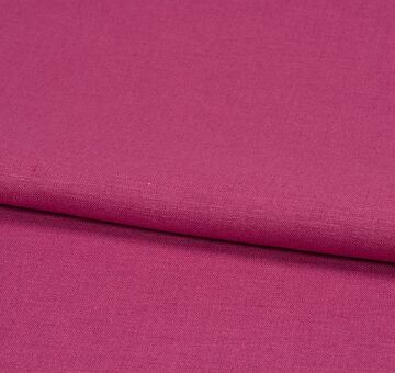 Linen cotton blend fabric, pink, 0.9m