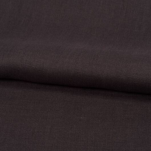 Brown fine linen fabric, 100% linen